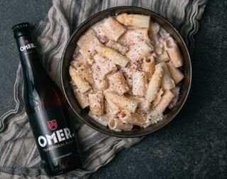 Opmijntaloor OMER Pasta Asperges Room Pancetta kopie
