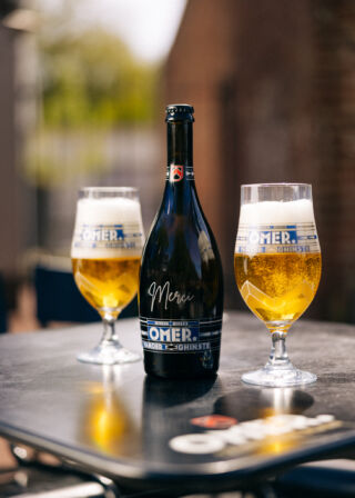 OMER Vaderdagfles 2023 met Retro 4 glas