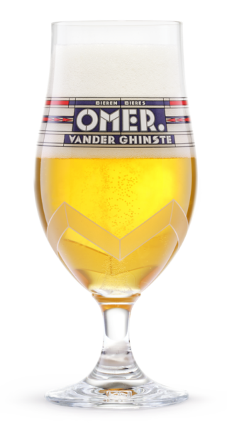 OMER Retro Glas 3 wit small